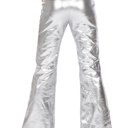 Flared legging Zilver (V)