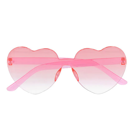 Gafas de fiesta «Festival Hearts» rojas