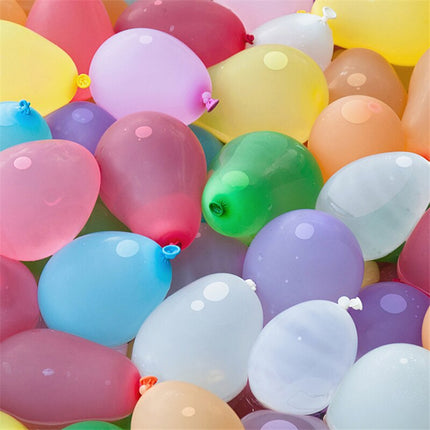 Globos de agua 9cm 100uds