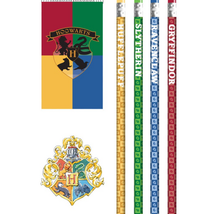 Set de material de escritura de Harry Potter, 12 piezas