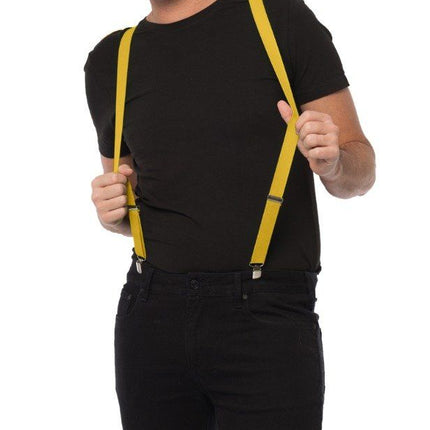 Tirantes Amarillo - Ancho 2,5 cm