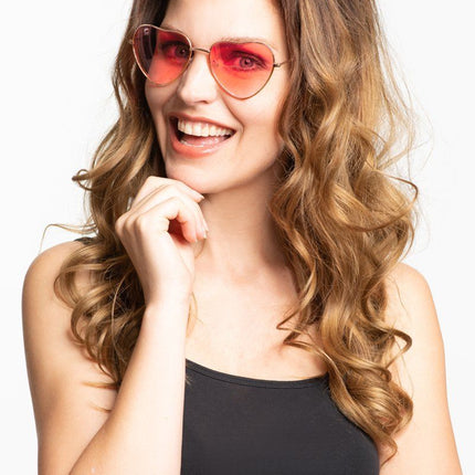 Gafas Amor Rojo
