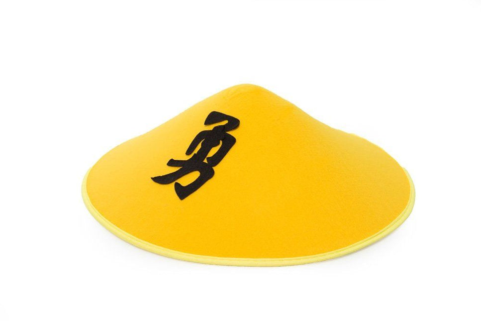 Sombrero de Fieltro Chino Amarillo