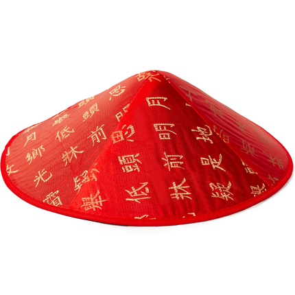 Sombrero Chino Rojo