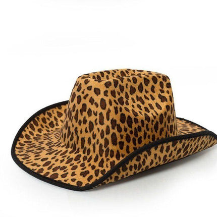 Sombrero de vaquero Leopardo