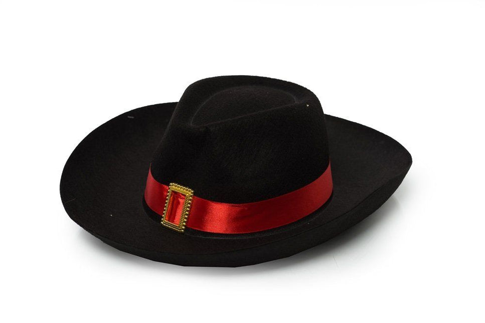 Fieltro de sombrero mosquetero