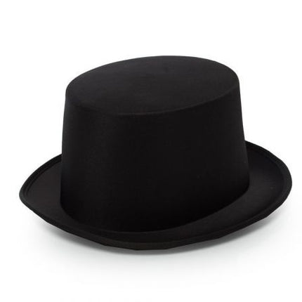 Sombrero Alto Raso Negro