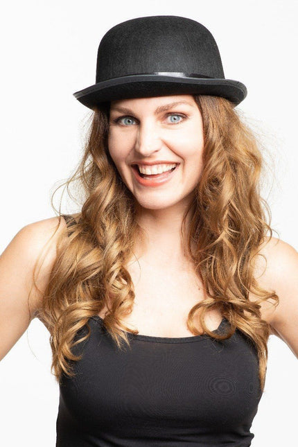 Bombín Fieltro Negro