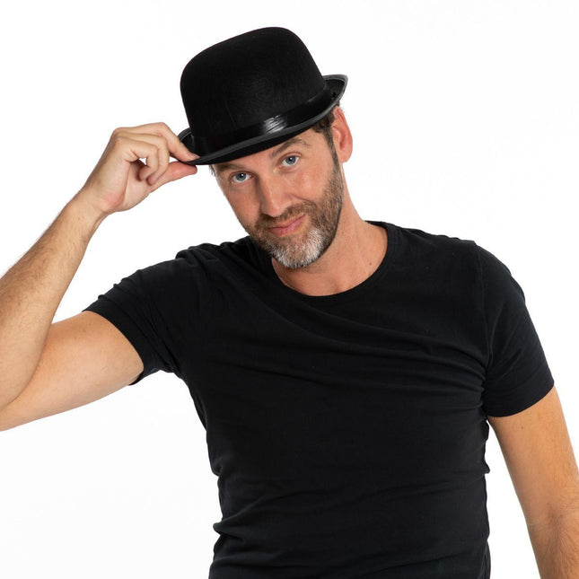 Bombín Fieltro Negro