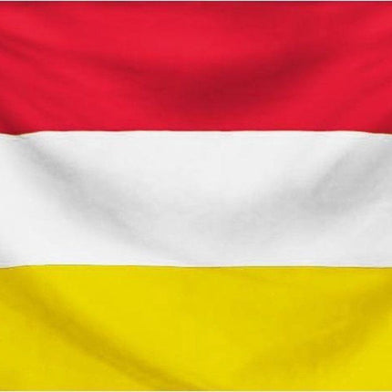 Bandera Oeteldonk - Roja/Blanca/Amarilla - 90 x 150 cm