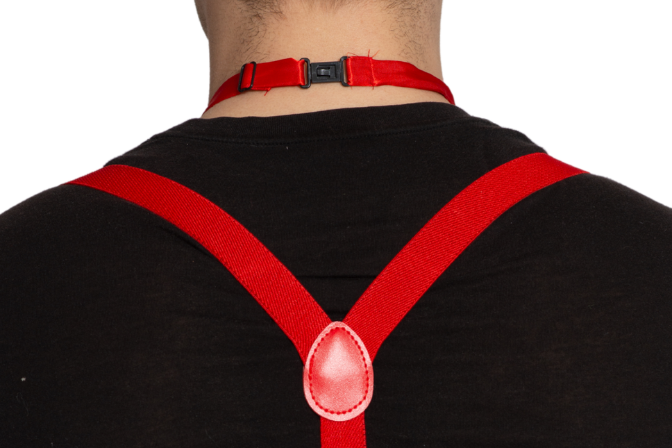 Set Tirantes/Gafas/Raya Roja