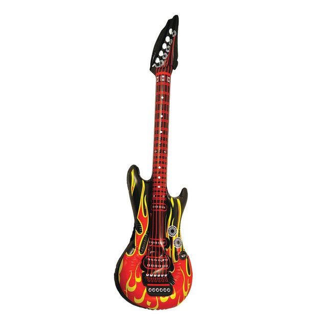 Guitarra hinchable Flame 106 cm