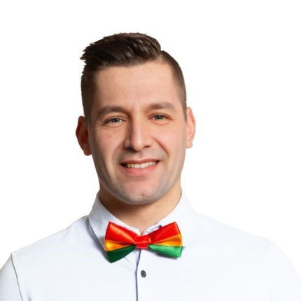 Pajarita Roja/Amarilla/Verde - Paquete de 6