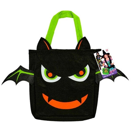 BOLSA DE «TRICK OR TREAT» CON MURCIÉLAGOS