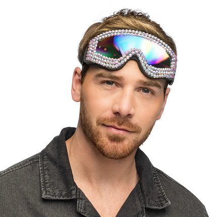 Gafas de esquí de fiesta «La folie»