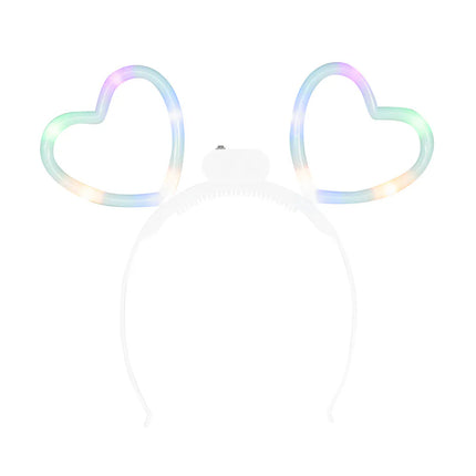 Diadema LED «Glowing hearts»