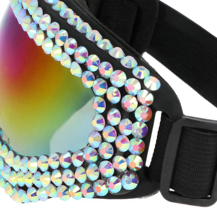 Gafas de esquí de fiesta «La folie»