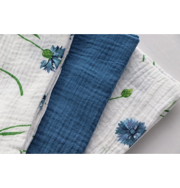 Servilletas de Algodón Azul Oscuro 40cm 4uds