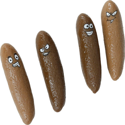 4 flying excrements van Partywinkel koop je bij Partywinkel