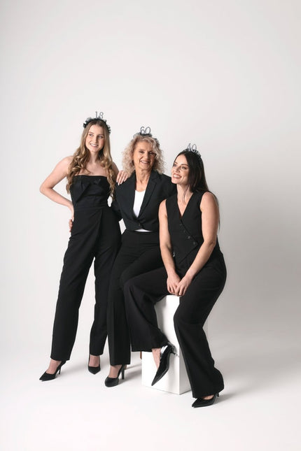 40 Jaar Haarband Zwart van Partydeco koop je bij Partywinkel