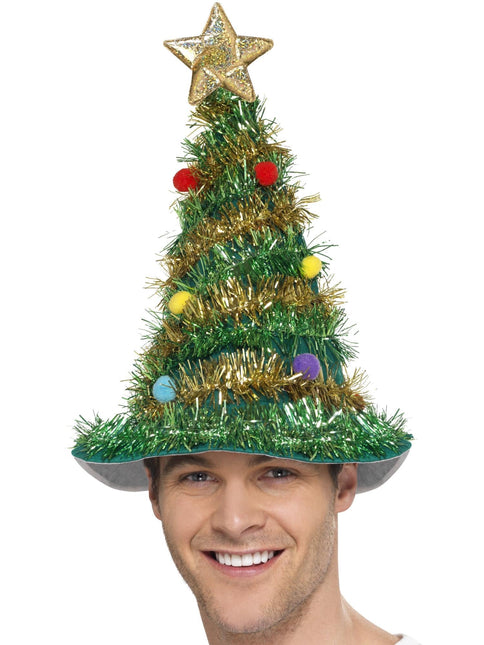 Gorro de Papá Noel Árbol de Navidad Estrella