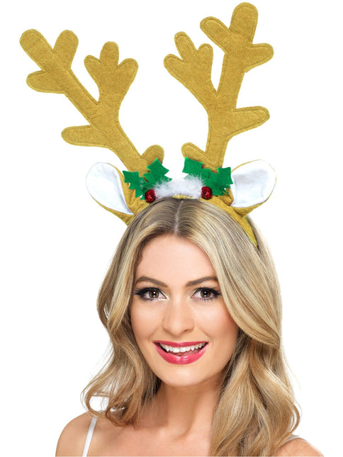 Diadema de Navidad Reno XL