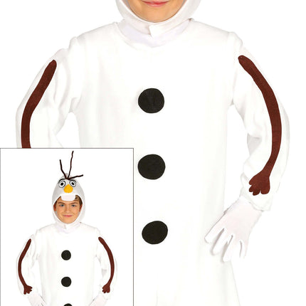 Traje Muñeco de Nieve Niño