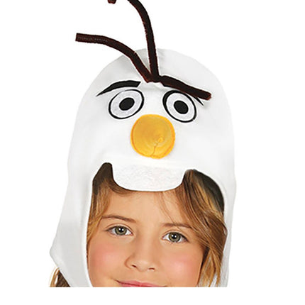 Vestido Muñeco de Nieve Niña