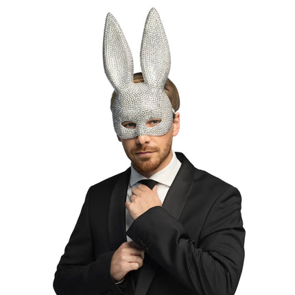 Media máscara Bunny Diamante