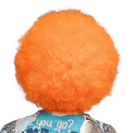 Peluca Sugar naranja neón UV