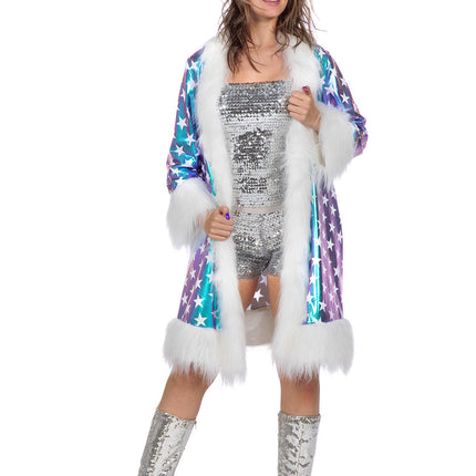 Abrigo estrella azul