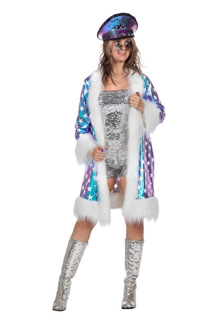 Abrigo estrella azul