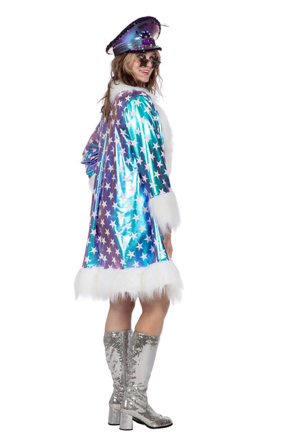 Abrigo estrella azul