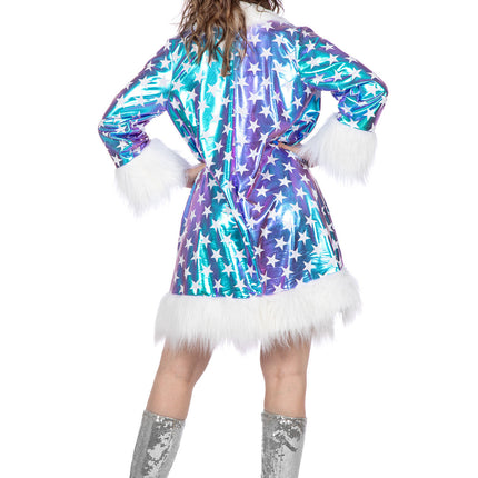 Abrigo estrella azul