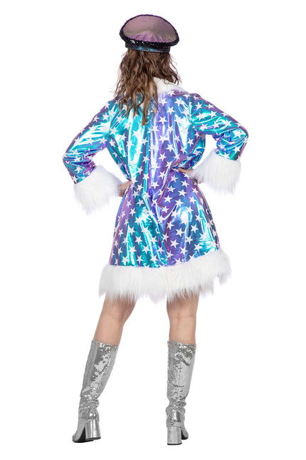 Abrigo estrella azul