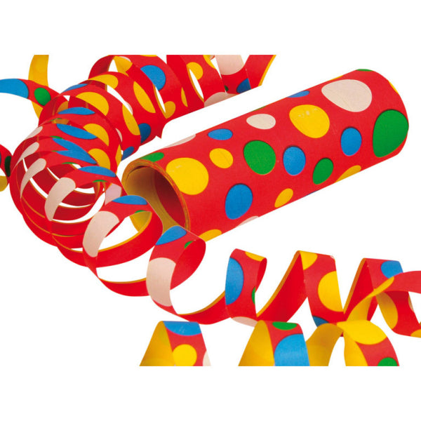 Puntos Serpentina de Colores 4m 3uds