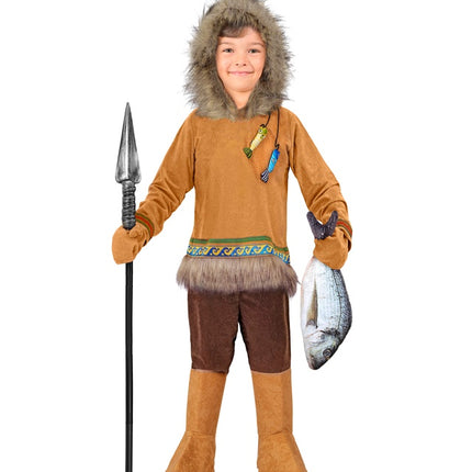 Disfraz de esquimal Marrón
