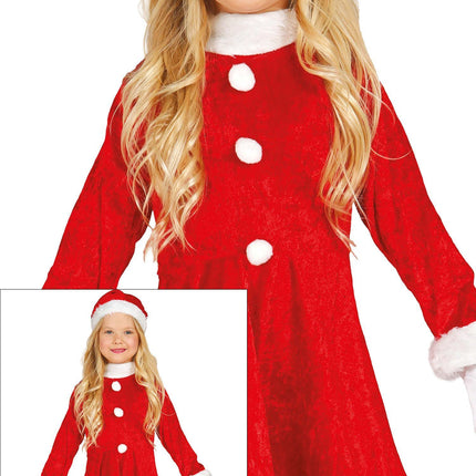 Vestido de Navidad Santa Niña