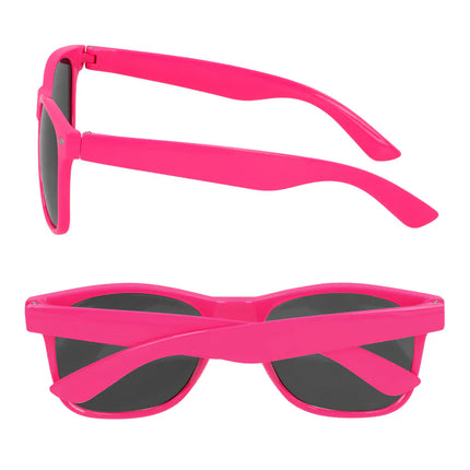 Gafas de fiesta Pop rosa neón UV