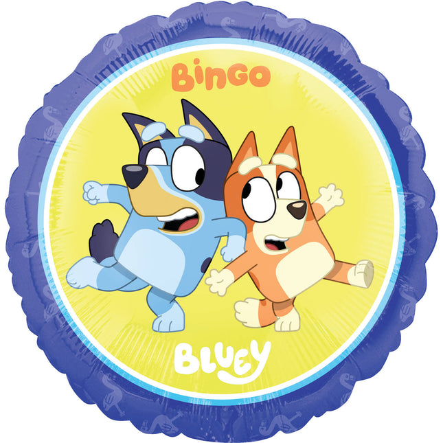 Globo de Helio Bluey Vacío 45cm