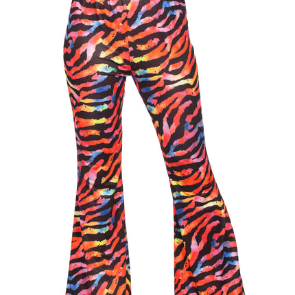 Hippiebroek tijger multicolour (V)