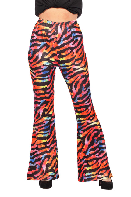 Hippiebroek tijger multicolour (V)