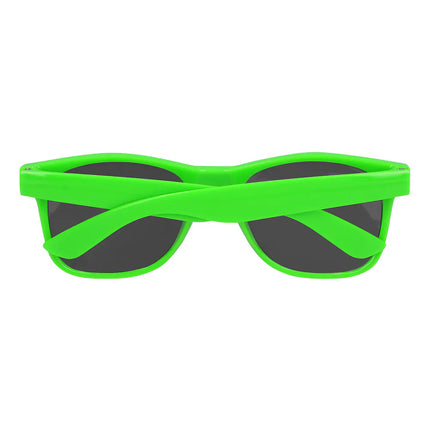 Gafas de fiesta Pop verde neón UV