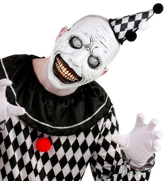 Máscara de monstruo de Halloween con ojos saltones