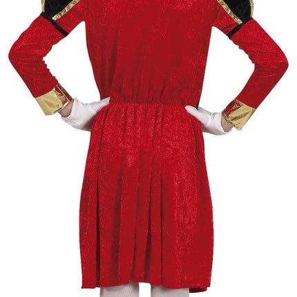 Vestido Pietenpak Niño Rojo/Dorado