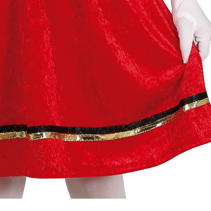Vestido Pietenpak Niño Rojo/Dorado