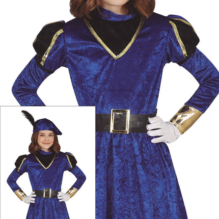 Vestido Pietenpak Niño Azul/Dorado