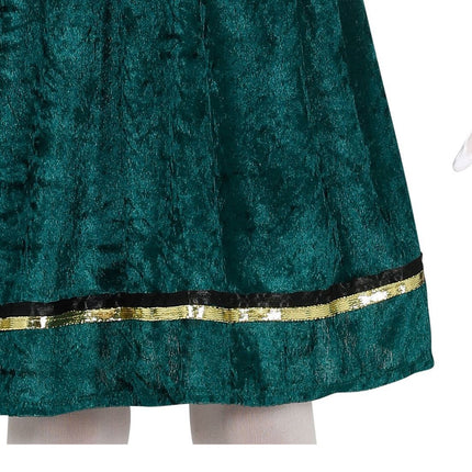 Vestido Pietenpak Niño Verde/Dorado