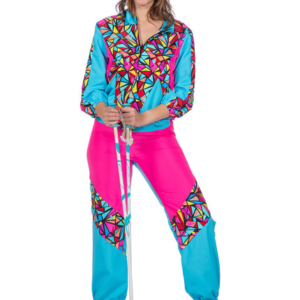 Chándal esquí neón mujer