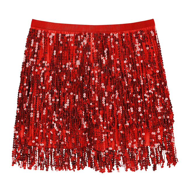 Minifalda Destello - Rojo (M/L)